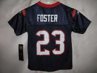 NFL Kids Jersey Texans Arian Foster Navy Size 7 *  
