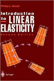   Elasticity, (0387941002), Phillip L. Gould, Textbooks   