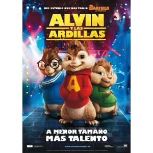 Alvin and the Chipmunks Movie Poster (11 x 17 Inches   28cm x 44cm 