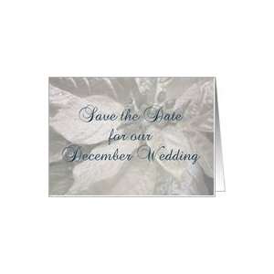  Save the Date   December Wedding Card Health & Personal 