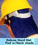 Deluxe Hard Hat Cooling Pad w Neck Shade Beat the Heat  