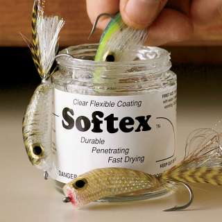 SOFTEX FLY TYING Head Cement Epoxy Glue Knot Sealer Fly Body Builder 
