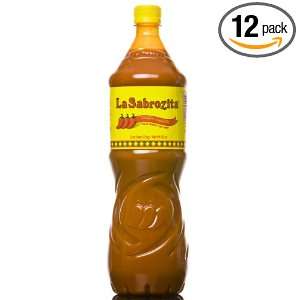 La Sabrozita Hot Sauce, 52 Ounce Bottles Grocery & Gourmet Food