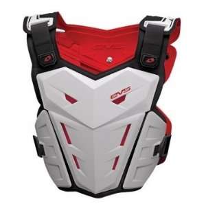  EVS F1 CHEST PROTECTOR WHITE SM/MD UNDER 125 LBS./UNDER 5 