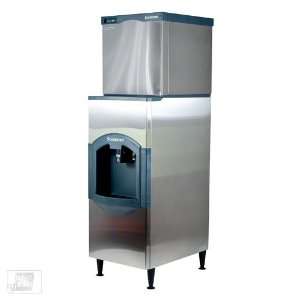   517 Lb Half Size Cube Ice Machine w/ Hotel Dispenser