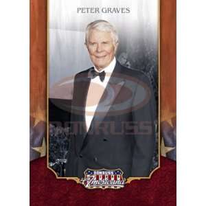  2009 Donruss Americana Trading Card # 61 Peter Graves In a 