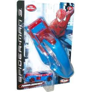  Spider Man 3 Power Launcher 164 Scale Die Car   Spiderman 
