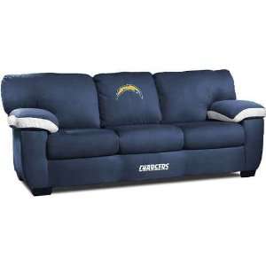 San Diego Chargers Classic Fabric Baseline Sofa