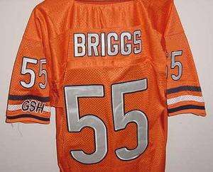 LANCE BRIGGS ORANGE CHICAGO BEARS JERSEY  