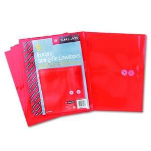   Envelope, 9 3/4 x 11 5/8 x 1 1/4   5 per Pack,Color Red , (Pack of 2