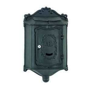 Amco Metal Industrial Corporation Colonial Wallmount Mailbox   Black