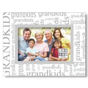  Sixtrees Grandkids Glass All Over Expression Frame, 4 by 6 
