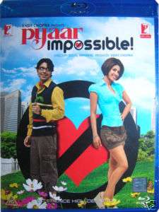 PYAAR IMPOSSIBLE   Bollywood Bluray + Special Featu DVD  