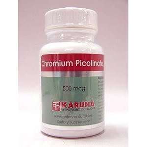  Karuna Health   Chromium Picolinate 500 mcg 60 vcaps 
