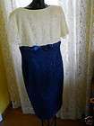 navy lace dress size 10  