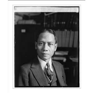 Historic Print (L) Senor J.G. Guerrero, Phillippine Commissioner 