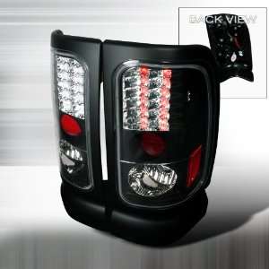  94 01 DODGE RAM LED BLACK TAIL LIGHTS Automotive