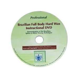  brazillian full body hard wax instructional DVD (clean 