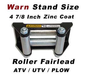 Warn Stand ATV / UTV / Snow Plow Winch Roller Fairlead  