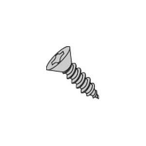 Phillips Flat Self Tapping Screw Type A B Fully Threaded Zinc And Bake 