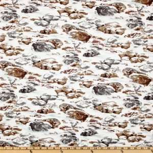  44 Wide Micheal Miller Snow Rock Snow Fabric By The Yard 