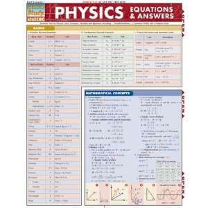   Physics Equations amp; Answers  Pack of 3