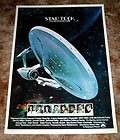 STAR TREK The Motion Picture Enterprise Promo Poster 78 Shatner Nimoy 
