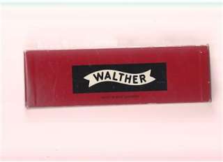 WALTHER P 38 BOX. W. GERMAM TRADE IN, WITH PAPERS, C; 1960s  