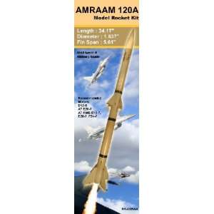  Rocketarium AMRAAM 120A Model Rocket Kit Toys & Games