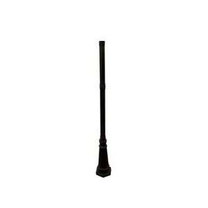  Gama Sonic GS 97SP Imperial Lamp Post   Black   Lamp Pole 
