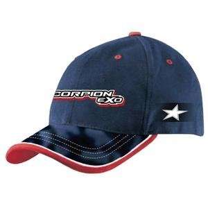  Scorpion Youth Patriot Cap   One size fits most/Blue 