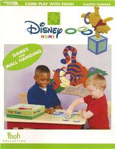   PATTERNS COME PLAY WITH POOH DISNEY HOME GAMES AND WALL HANGING  