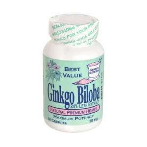  Genesis Ginkgo Biloba Leaf Extract, 30 mg, 50 capsules 
