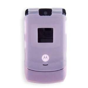  Soft SIlicone skin case for Motorola Razr V3 with Anti 