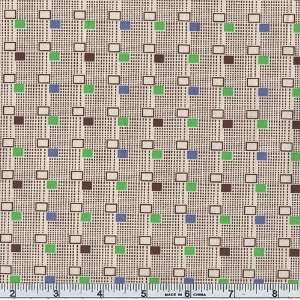  45 Wide Katie Jump Rope Squares Fabric By The Yard Arts 
