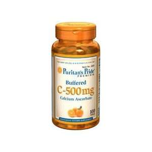  Buffered Vitamin C 500 mg Calcium Ascorbate 500 mg 100 