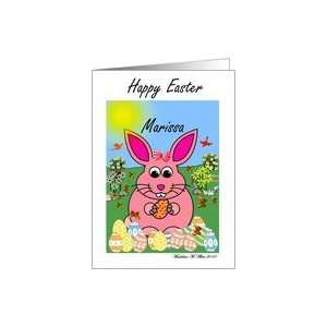  Happy Easter Marissa / Easter Bunny Card Health 