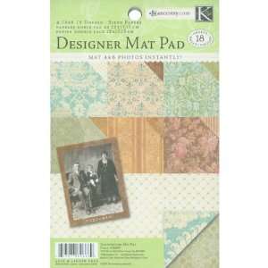  New   Ancestry Double Sided Mat Pad 4.75X6.75 18 S 