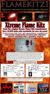 Exhaust flame thrower fire flames burner afterburner  