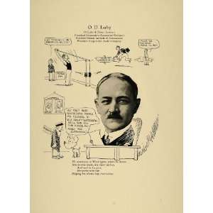  1923 Print O. D. Luby Ewen Chicago Lawyers Accountants 