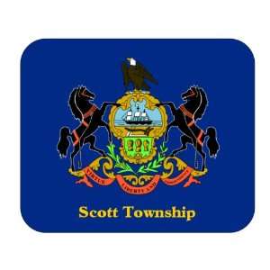   Flag   Scott Township, Pennsylvania (PA) Mouse Pad 