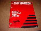 TECUMSEH OHV SMALL ENGINE PARTS TECHNICIANS HAND BOOK REPAIR MANUAL 
