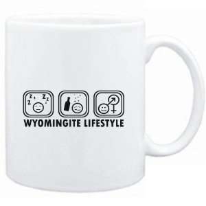  Mug White  Wyomingite LIFESTYLE  Usa States