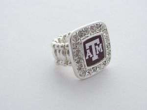 Texas A&M Aggies Stretch Ring Jewelry  