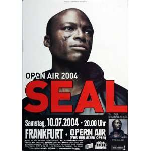  Seal   Open Air 2004   CONCERT   POSTER from GERMANY
