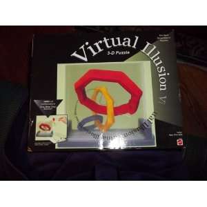  Virtual Illusion 3 D Links Puzzle Toys & Games