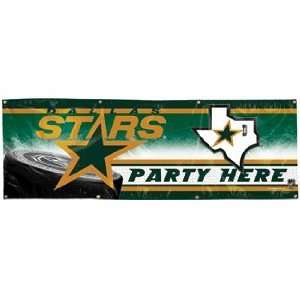  Dallas Stars 2x6 Vinyl Banner