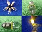 pc E10 RYG LED Replacement Bulbs, Lamps for Marx 3 Light Block 