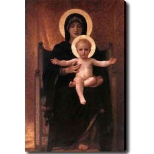  Bouguereau The Virgin with Angels Giclee Canvas Oil 
