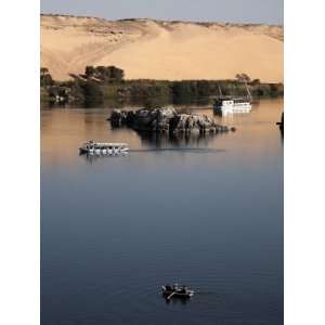  Overlooking the River Nile at Aswan, Egypt, North Africa 